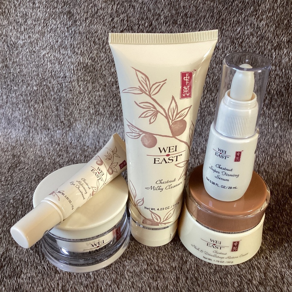 WEI EAST 🌿 Chestnut Skincare Bundle Unopened Sealed